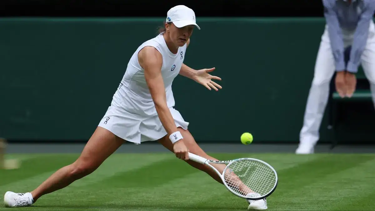 Zdjęcie Świątek w Wimbledon: Wyniki meczów i harmonogram turnieju